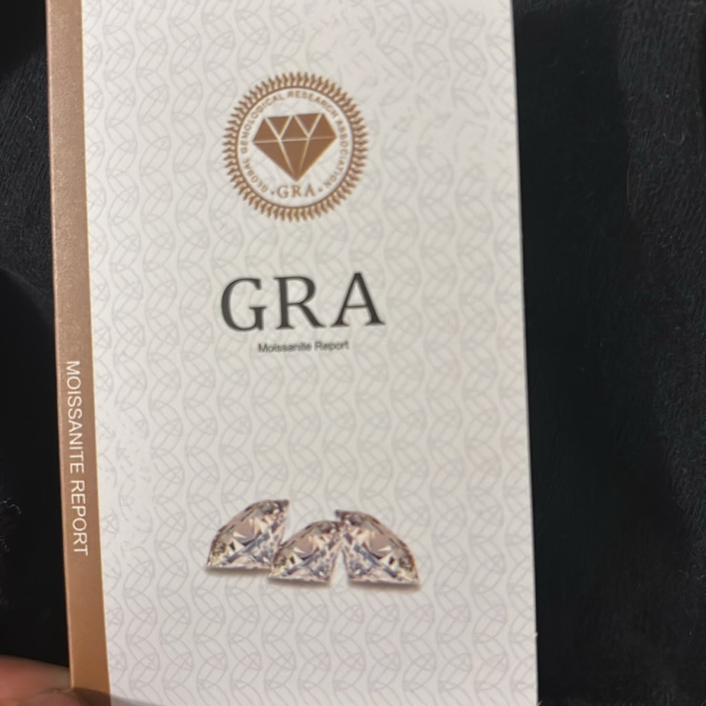 Diamond Simulant Silver Chain Link Ring - image 7